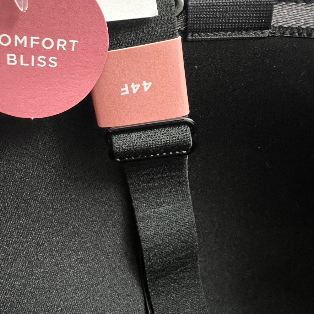 Cacique‎ Bra Women's 44F Black Comfort Bliss Multi Way Convertible Full Coverage - Picture 9 of 10
